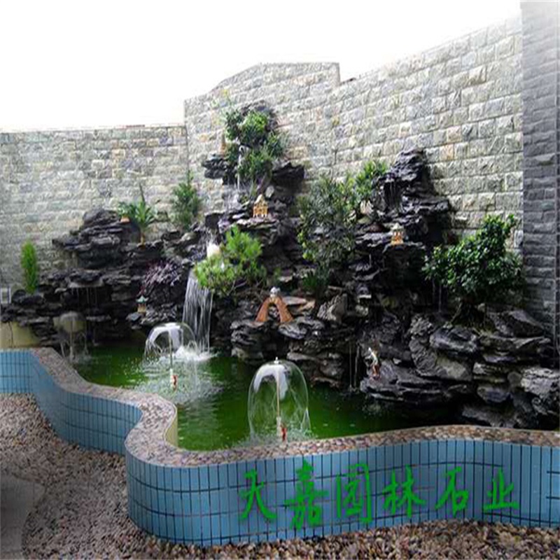 呼和浩特小庭院水景设计